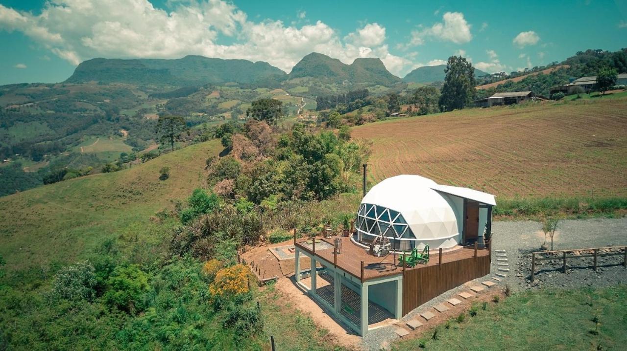 The Space - Welcome To The Sky - Domo Geodesico Villa Alfredo Wagner Buitenkant foto